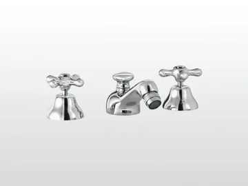 ROMA 3601 - 3 hole bidet tap with swivel spout by RUBINETTERIE STELLA - view 2